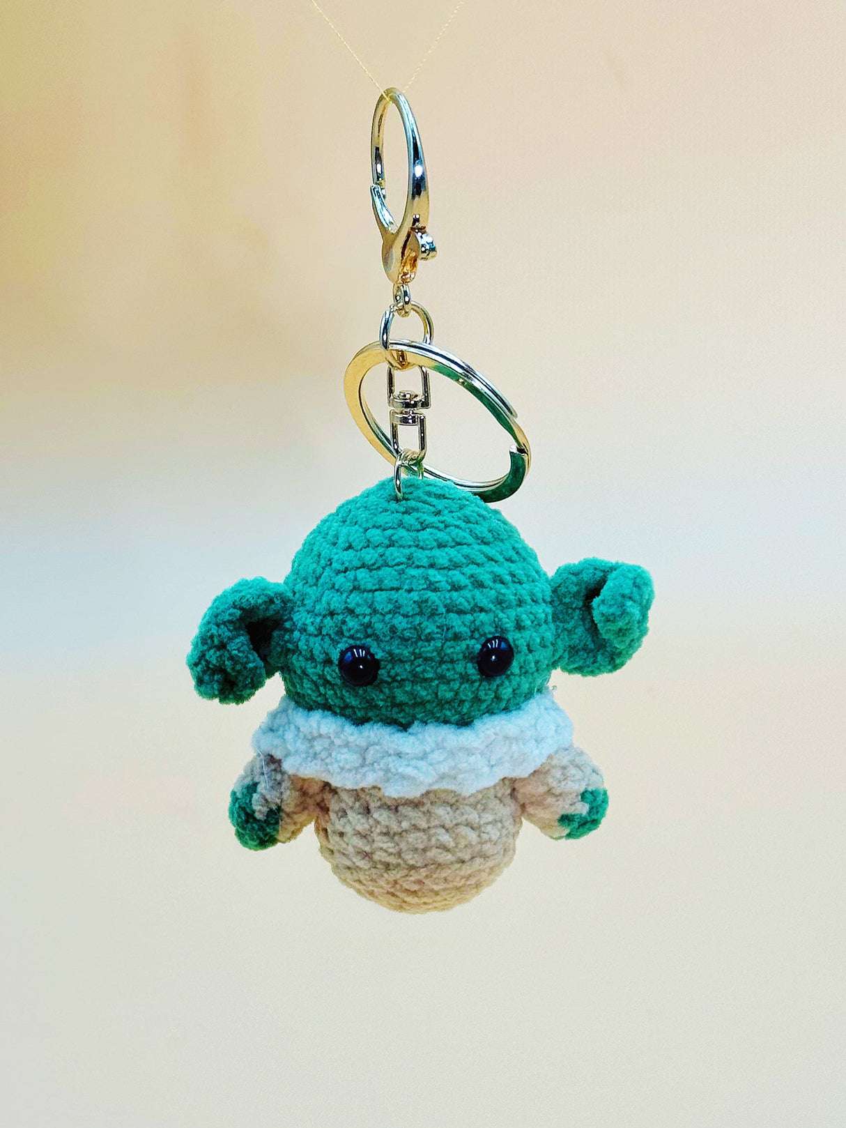 Baby Yoda Keychain | Cute Crochet Keychain