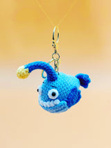 Lanternfish Keychain | Crochet Keychain Anime Gift