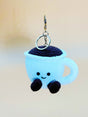 Coffee Cup Keychain | Cute Crochet Keychain