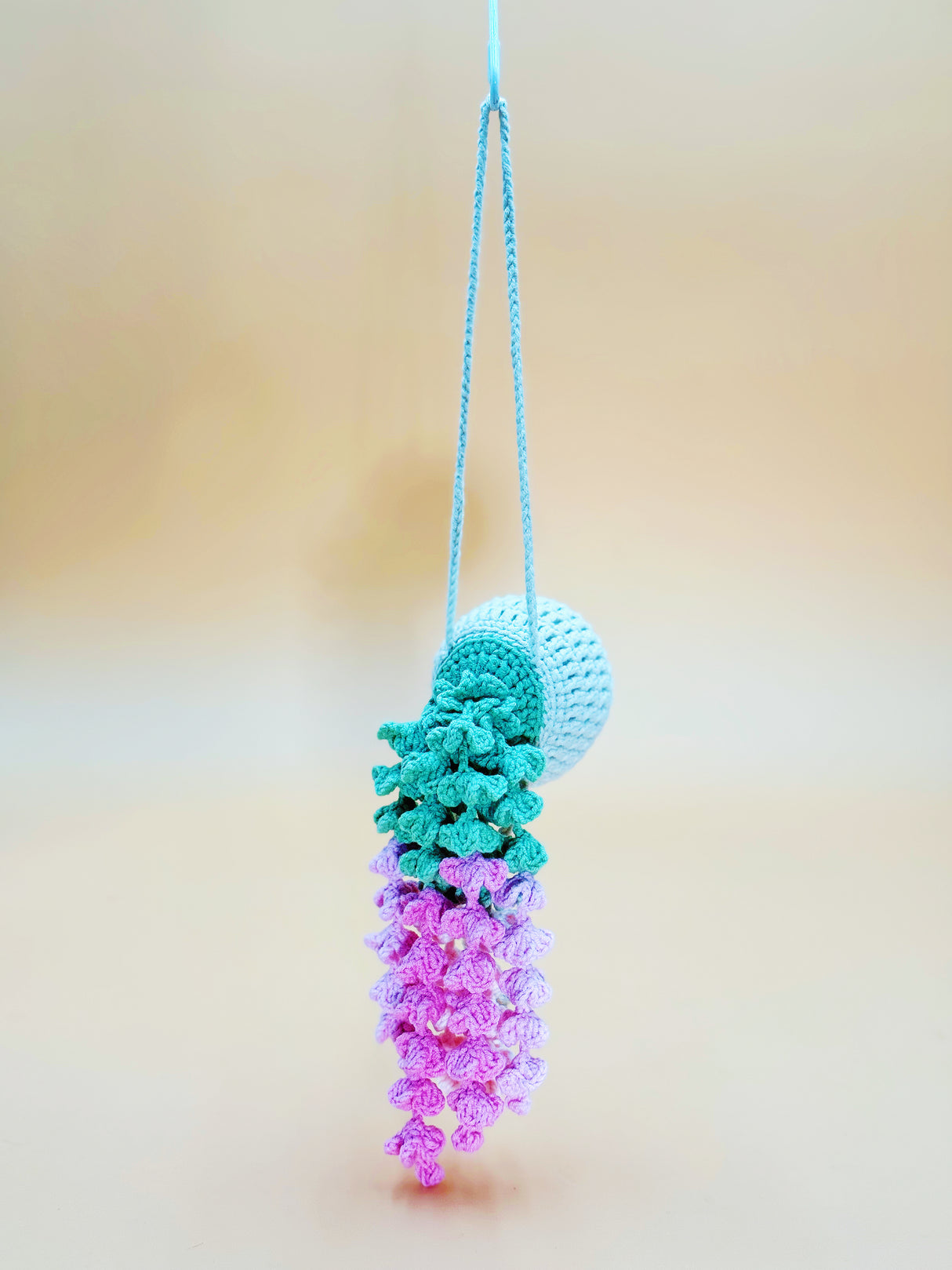Lavender Hanger (2 Colors) Crochet Decor