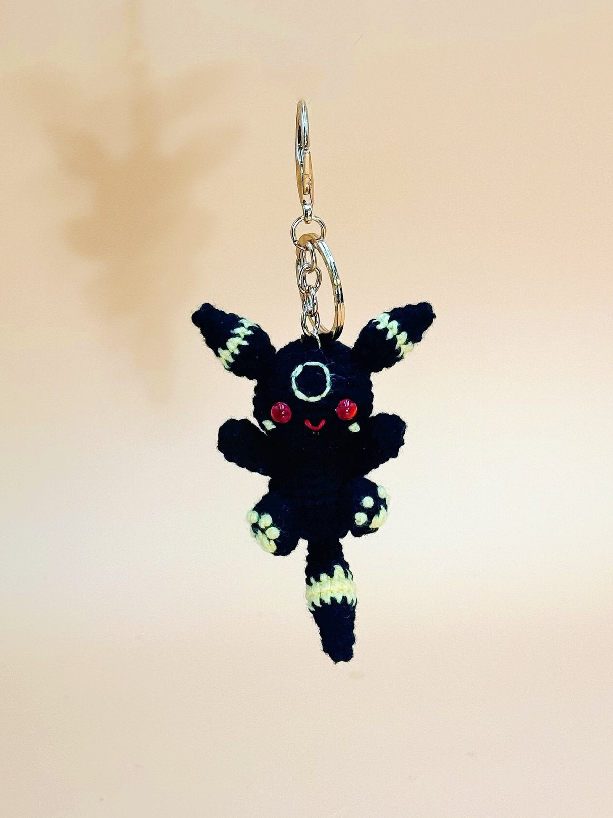 Eeve Evolve Crochet Keychain