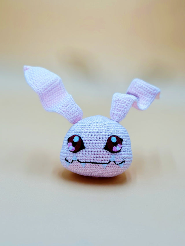 Koro monster | Crochet Keychain Gamer Gift