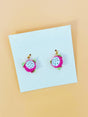 Dragonfruit Earrings | Handmade Crochet Gift