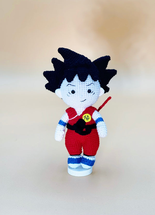 Wukong Figure (20cm) | Crochet Keychain Anime Gift