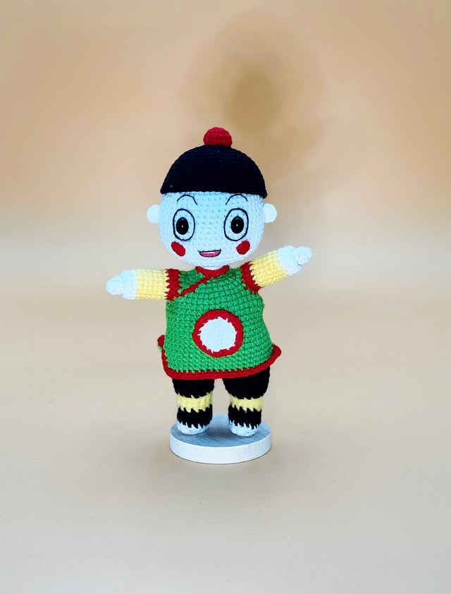 Dumpling Figure (20cm) | Crochet Keychain Anime Gift