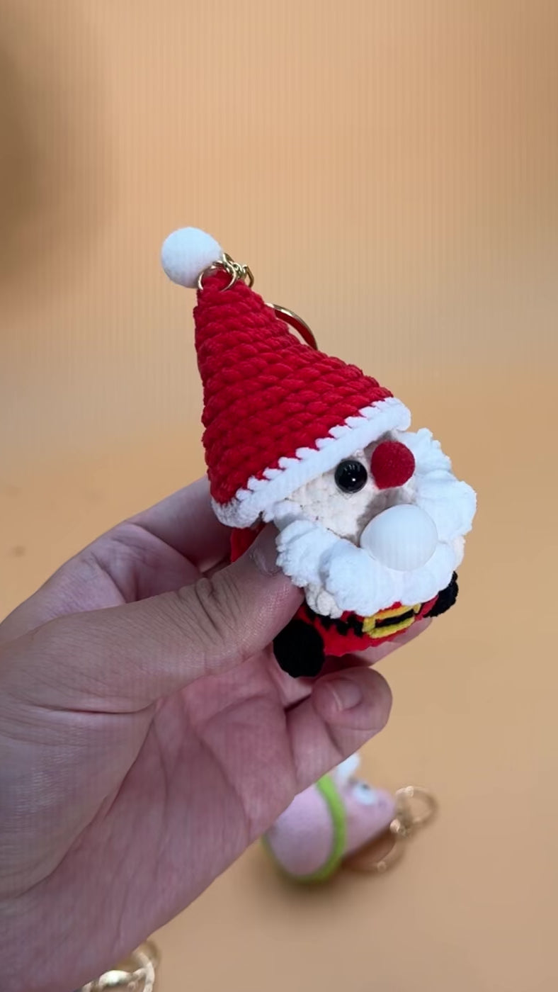 Bubble Series Crochet Keychain